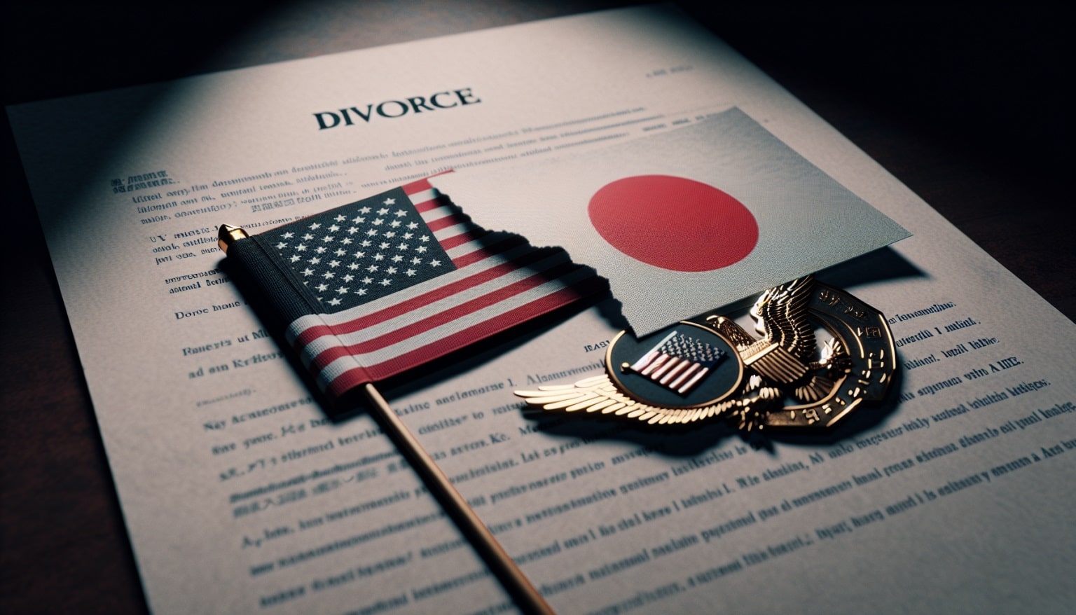 沖縄での米国市民の協議離婚手続き